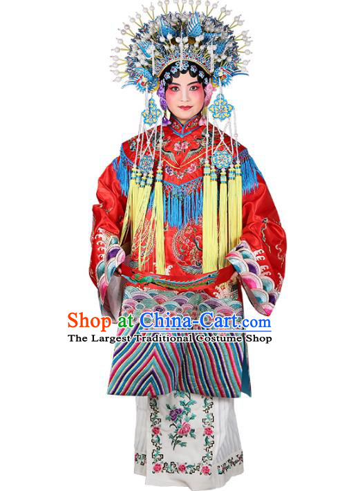 Professional Chinese Traditional Beijing Opera Imperial Consort Wedding Costumes for Adults