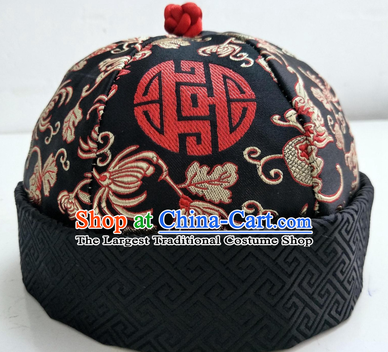 Chinese Traditional Handmade Landlord Hat for Men