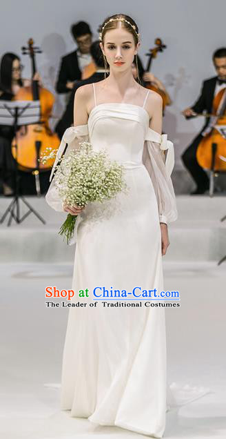 Top Grade Princess Full Dress Bride Wedding Mermaid Dress for Women