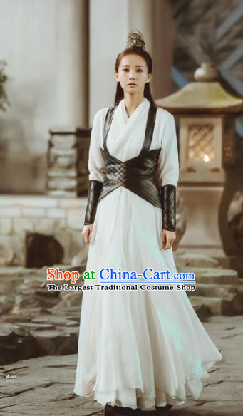 Chinese Ancient Female Assassin Costume Traditional Swordswoman Dress for Women