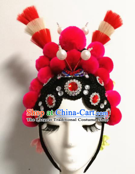 Chinese Traditional Ancient Classical Dance Hair Accessories Beijing Opera Hair Clasp for Women