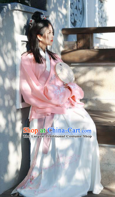 Chinese Ancient Cosplay Fairy Costumes Traditional Ming Dynasty Hanfu Dress for Women