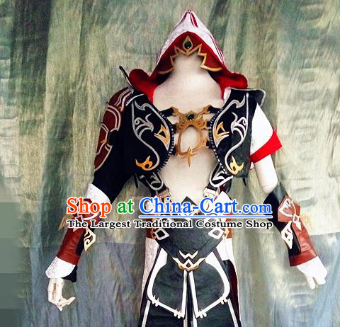 Asian Chinese Cosplay Costume Ancient Swordsman Clothing for Men