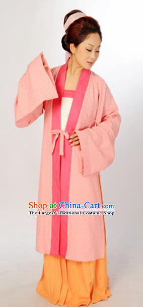 Traditional Chinese Song Dynasty Hostess Costume Ancient Hanfu Dress for Women
