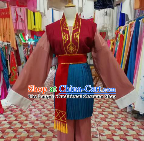 Chinese Traditional Beijing Opera Old Women Clothing Peking Opera Costume for Adults