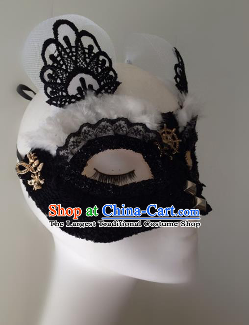 Halloween Stage Accessories Brazilian Carnival Fancy Ball Face Mask for Women