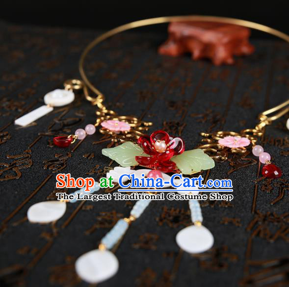 Chinese Traditional Hanfu Necklace Traditional Classical Jewelry Accessories for Women