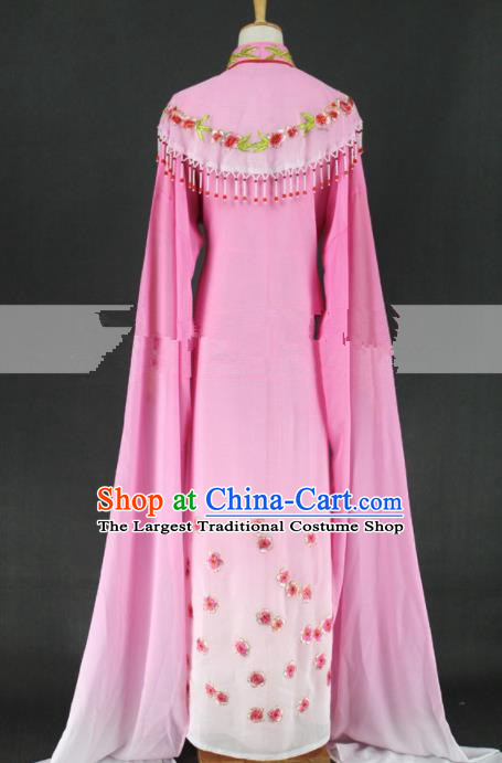 Chinese Traditional Peking Opera Diva Pink Dress Ancient Rich Lady Costume for Women