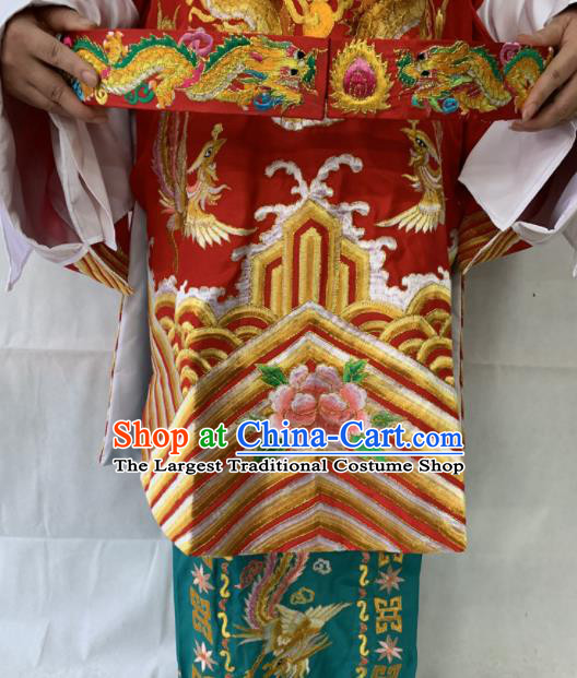 Chinese Beijing Opera Imperial Concubine Embroidered Dress Traditional Peking Opera Diva Costume for Women