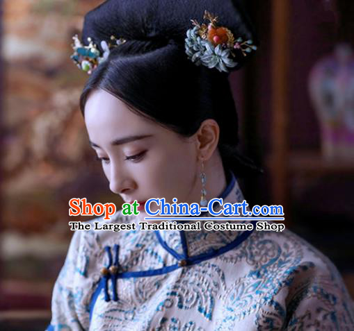 Ancient Chinese Drama Princess Dress Traditional Qing Dynasty Imperial Consort Historical Costumes for Women
