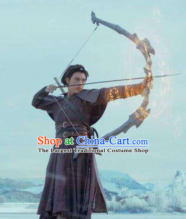 Ever Night Chinese Drama Ancient General Ning Que Armor Tang Dynasty Swordsman Costumes for Men