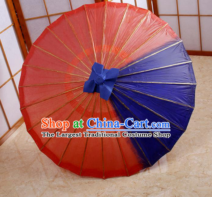 Traditional Chinese Cosplay Swordsman Red Umbrella Ancient Princess Umbrella for Women