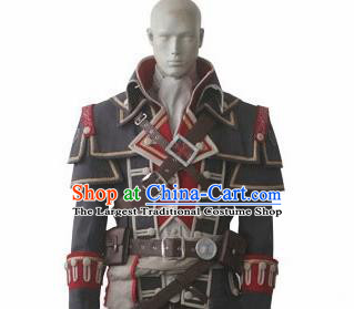 Chinese Ancient Drama Cosplay Assassin Knight Black Clothing