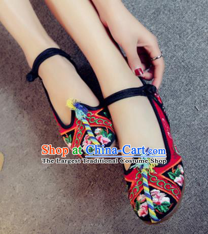 Traditional Chinese National Shoes Embroidered Shoes Hanfu Shoes for Women