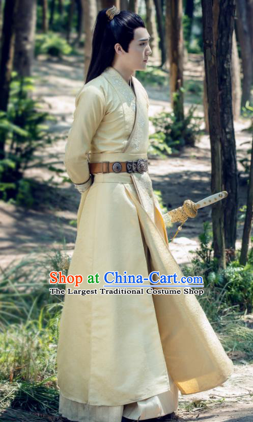 Drama The Untamed Chinese Ancient Swordsman Prince Jin Guangyao Costumes for Men