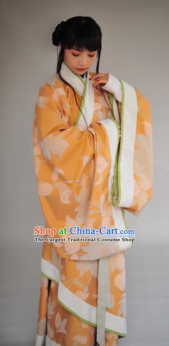 Chinese Ancient Princess Hanfu Dress Han Dynasty Palace Lady Historical Costumes Complete Set