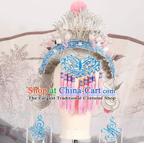 Chinese Traditional Beijing Opera Imperial Consort Phoenix Coronet Hair Accessories Ancient Kun Opera Headwear