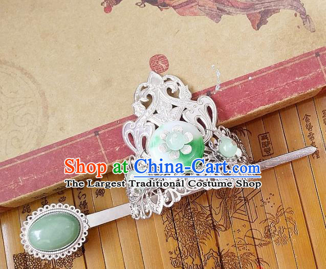 Chinese Ancient Nobility Childe Hair Accessories Palace Traditional Hanfu Hair Crown Hairpins for Men