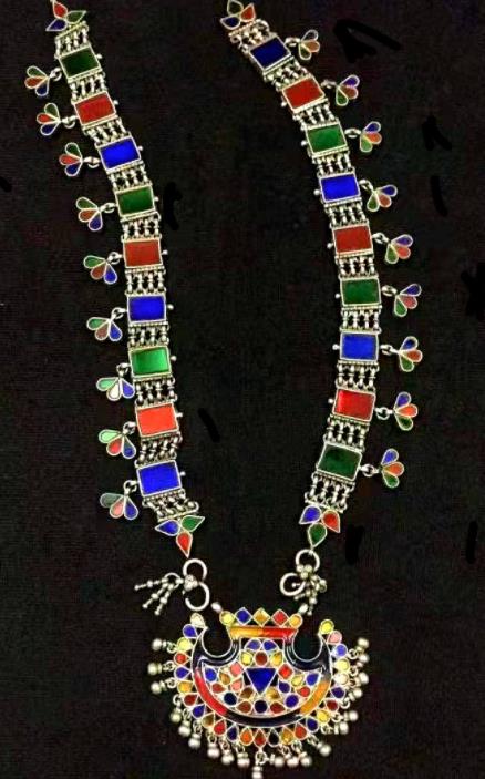 Traditional Egyptian Queen Necklet Accessories Ancient Egypt Gem Necklace for Women