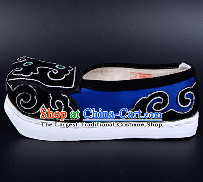 Professional Chinese Beijing Opera Cloth Shoes Ancient Traditional Embroidered Shoes for Women
