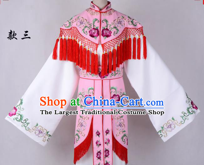 Professional Chinese Traditional Beijing Opera Costume Peri Embroidered Dress for Adults