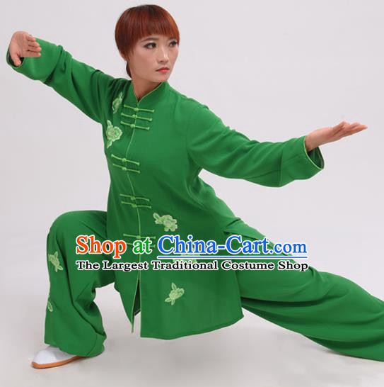 Chinese Traditional Tai Chi Costume Martial Arts Tai Ji Competition Clothing for Women