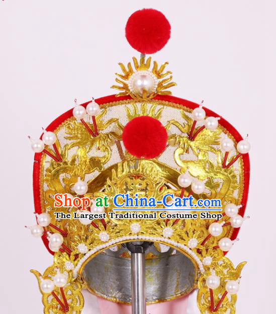 Chinese Traditional Peking Opera Female General Hat Classical Beijing Opera Headwear for Women
