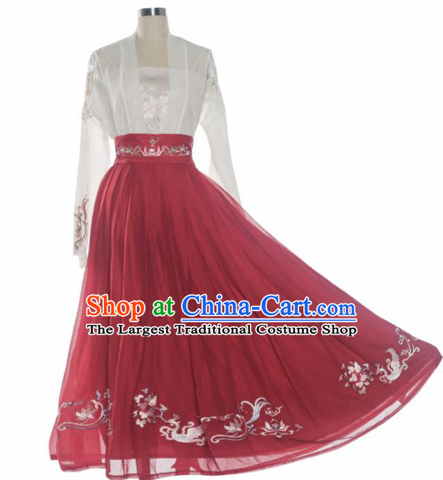 Chinese Ancient Drama Palace Lady Costume Traditional Tang Dynasty Princess Hanfu Dress for Women