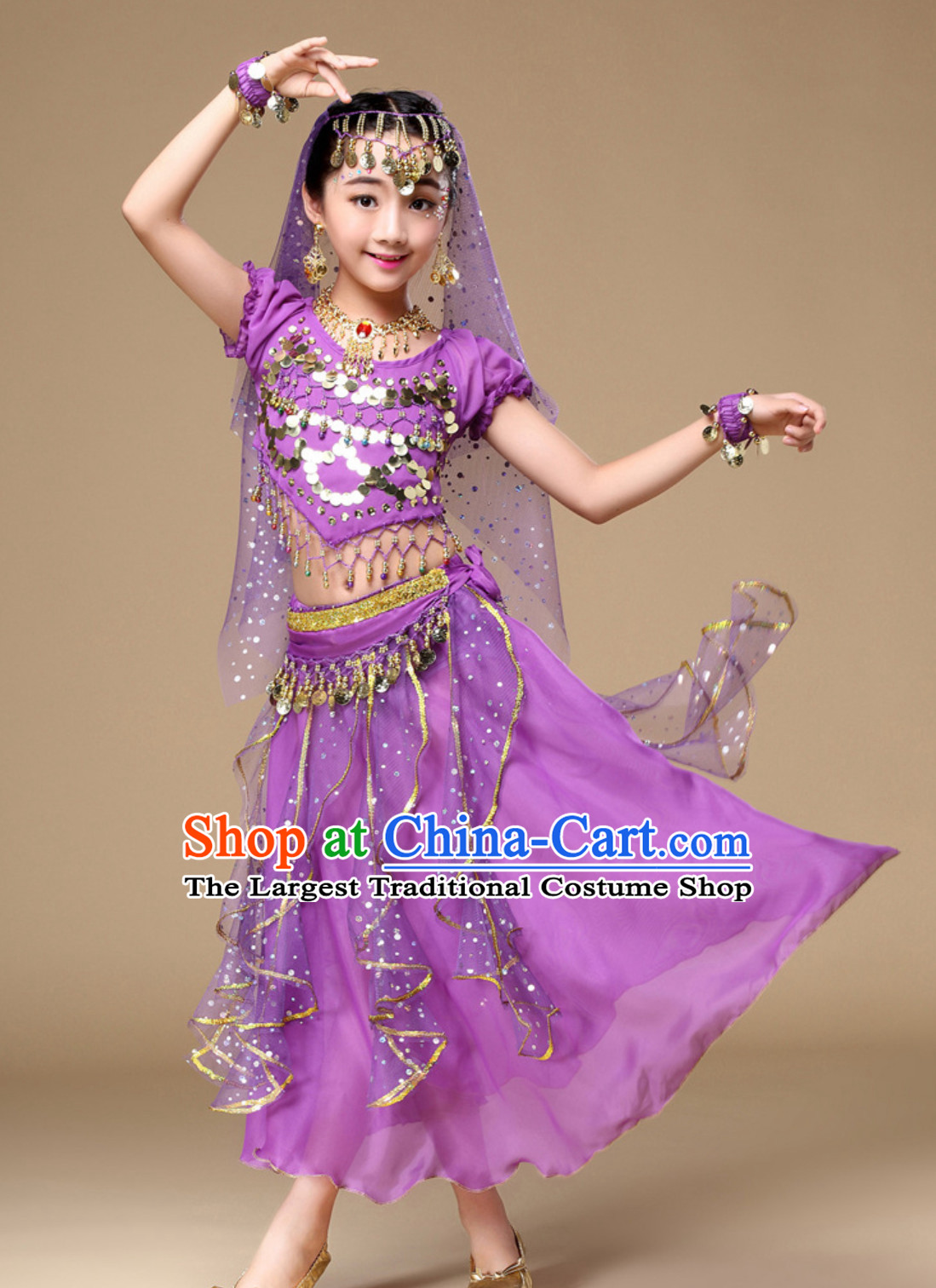 Indian Belly Dance Costumes for Kids