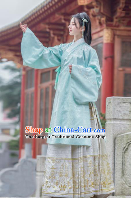 Chinese Ancient Princess Hanfu Dress Traditional Ming Dynasty Palace Historical Costume for Women