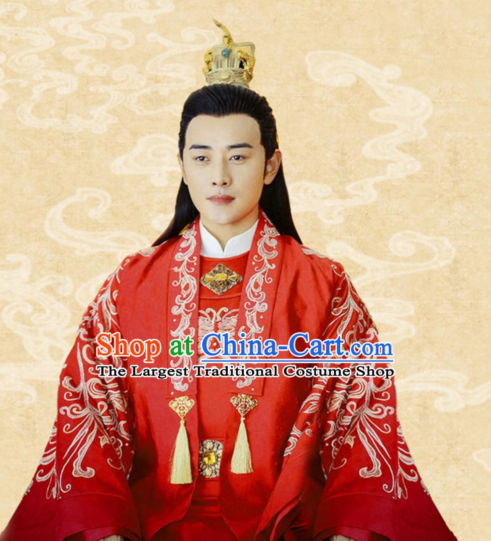 Tang Dynasty Imperial Wedding Dress for Bridegroom