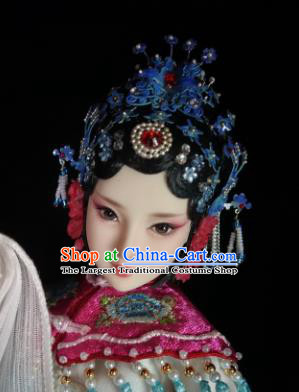 Chinese Ancient Beijing Opera Imperial Consort Headwear Traditional Palace Hair Accessories for Women