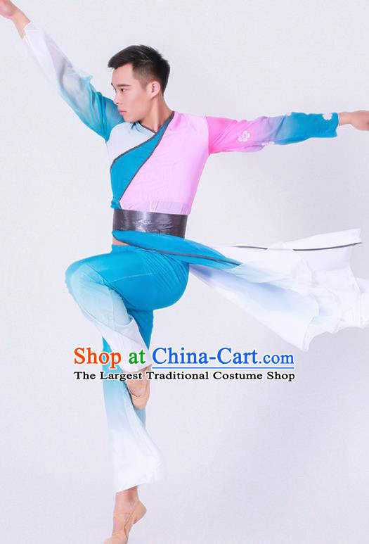 Chinese Traditional Stage Performance Costume Classical Dance Clothing for Men