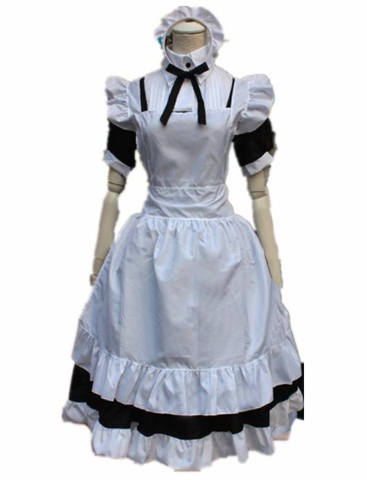Europe Traditional Countrywoman Costume European Maidservant Dress for Women