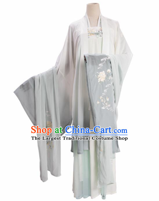Chinese Traditional Tang Dynasty Princess Historical Costume Ancient Court Female Hanfu Dress for Women