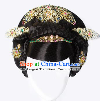 China Ancient Imperial Consort Hairpins Chinese Traditional Hanfu Hair Comb Hair Accessories for Women