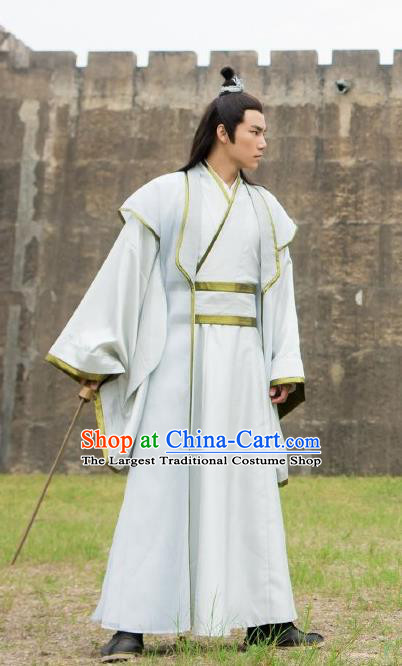 Drama The Legend of Deification Chinese Ancient Shang Dynasty Crown Prince Yin Jiao Costume for Men