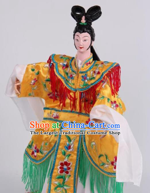 Traditional Chinese Beauty Consort Yang Puppet Marionette Puppets String Puppet Wooden Image Arts Collectibles