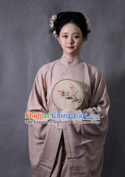 Chinese Traditional Ming Dynasty Dowager Hanfu Dress Ancient Court Countess Replica Costumes for Women