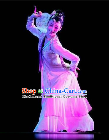 Dance of the Butterfly Traditional Chinese Classical Dance Costume Folk Dance Dress for Women