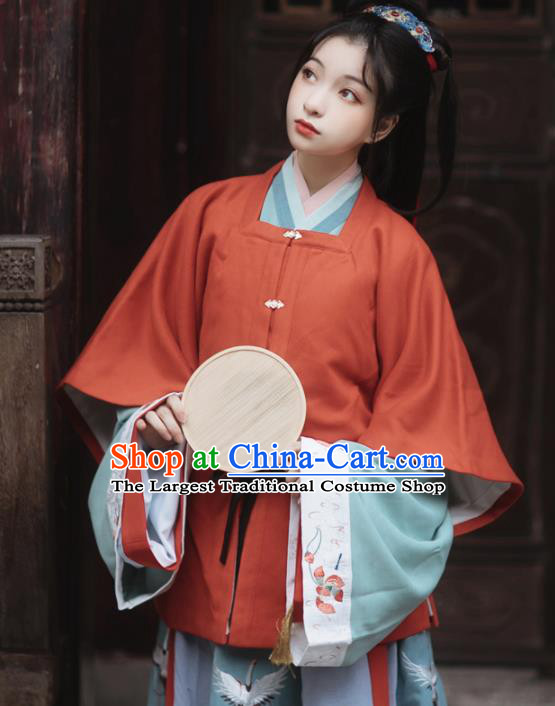Ancinet Chinese Palace Princess Hanfu Dress Traditional Ming Dynasty Court Lady Replica Costumes for Women