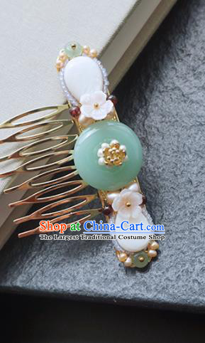 Chinese Ancient Princess Hairpins Hair Comb Traditional Handmade Hanfu Hair Accessories for Women