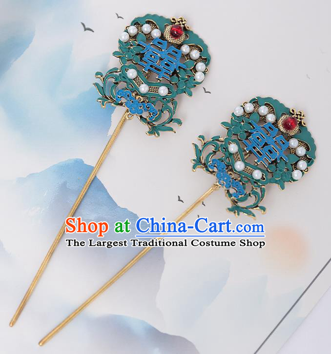 Top Chinese Traditional Palace Hair Clip Handmade Hanfu Hairpins Hair Accessories for Women