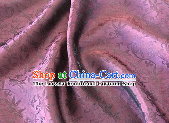 Asian Chinese Priest Frock Wine Red Silk Fabric Traditional Pattern Design Fabric Chinese Silk Fabric Material