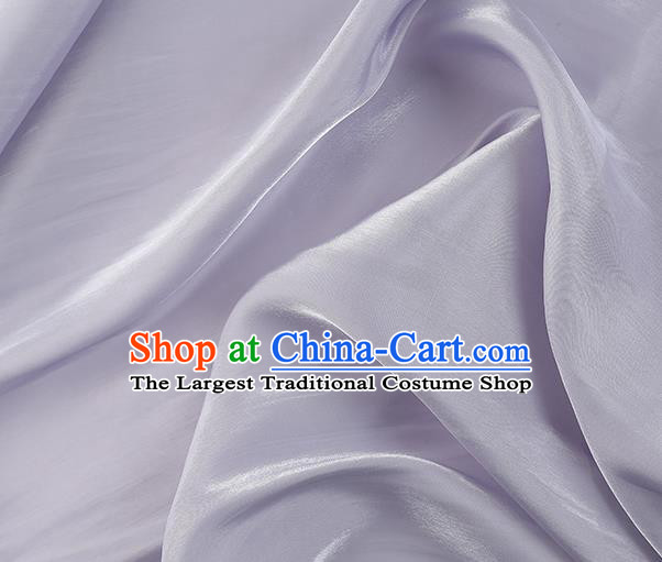 Chinese Traditional Classical Pattern Design Lilac Imitated Silk Fabric Asian China Cheongsam Silk Material