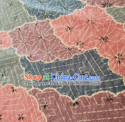 Chinese Traditional Classical Pattern Design Silk Fabric Asian China Cheongsam Silk Material