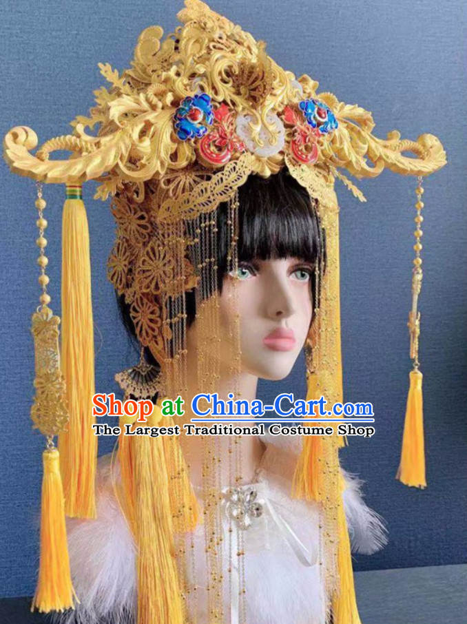 Ancient China Princess Hair Ornaments Chinese Queen Hairstyle Hair Jewelry Hair Pieces