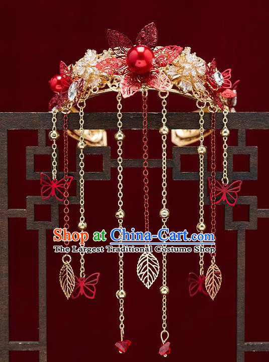 Chinese Handmade Traditional Bride Tassel Bracelet Wedding Accessories for Women