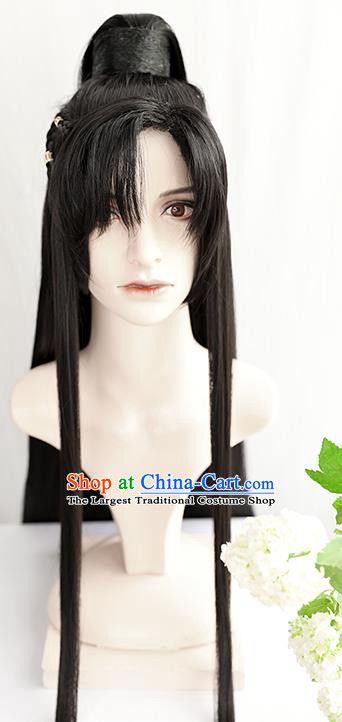 Best Chinese Drama Ancient Knight Swordsman Wig Sheath China Quality Front Lace Wigs Cosplay Taoist Chu Wanning Wig