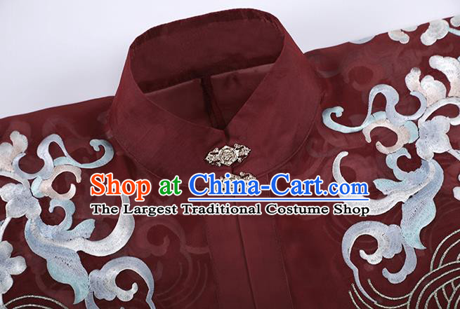 China Ming Dynasty Rich Mistress Historical Clothing Traditional Hanfu Dress Ancient Noble Woman Costumes